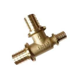 Тройник Sanext 25 х 16 х 20 мм латунь (4632)