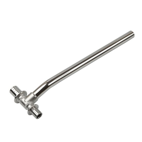 Трубка для радиатора Sanext т-образная 25 х 15 х 20 х 250 мм латунь (4832)