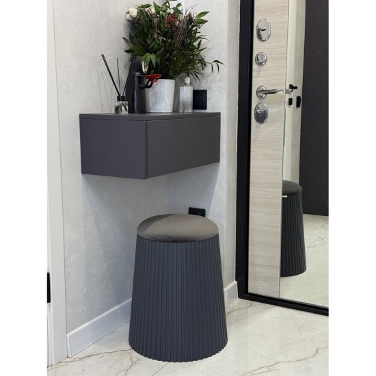 Пуф темно-серый Sheffilton SHT-B23