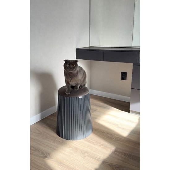 Пуф темно-серый Sheffilton SHT-B23