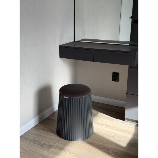 Пуф темно-серый Sheffilton SHT-B23