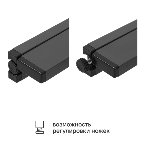 Скамья садовая BEGINIA Lyra 132x29.5x43 см алюминий серый
