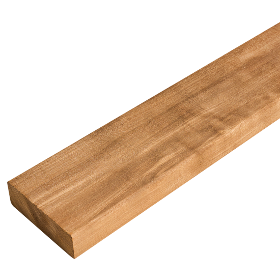 Полок Термо осина Сорт А несращенный 25x85x1000 мм