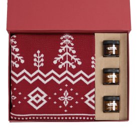 Набор плед и свечи