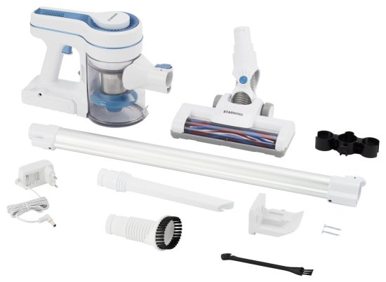 Ручной пылесос StarWind SCH9915, 120Вт, белый/синий