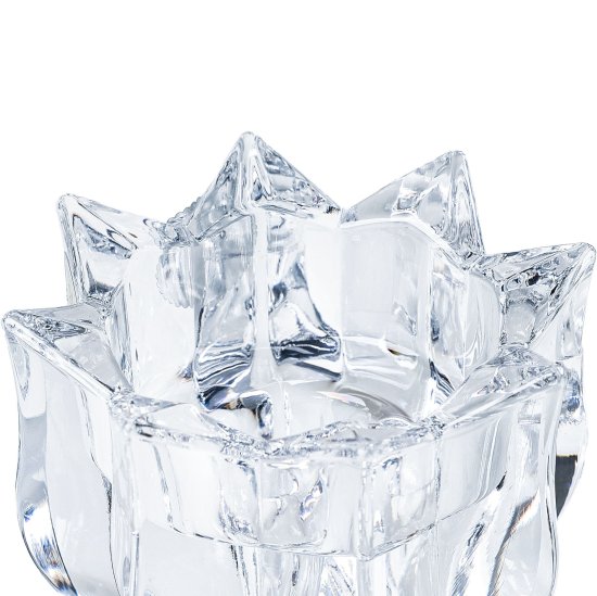 Подсвечник Bohemia Crystal Тюльпан 7.5x7.5 см