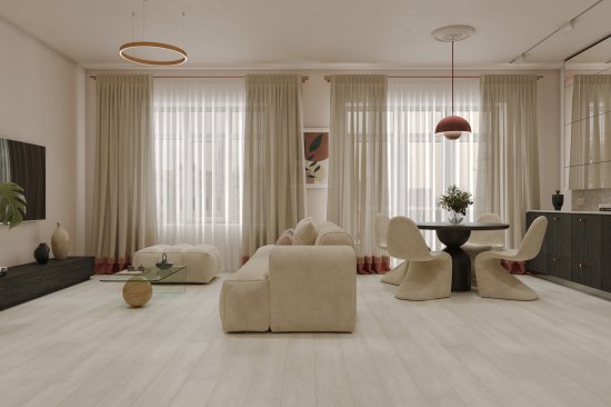 SPC плитка Natisston Дуб Сканди класс 34 толщина 4 мм 2.232