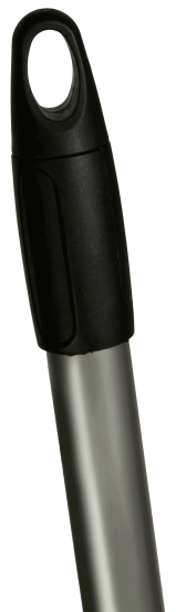 Швабра с плоской насадкой Inloran полипропилен с микрофиброй цвет серый 70-130 см