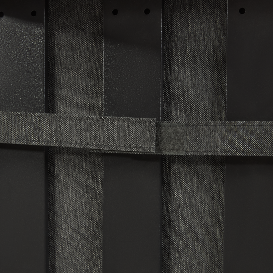 Набор садовой мебели для обеда с подушками BEGINIA Tumrock Алюминий Стол, диван, кресло 2 шт Серый / серебристый