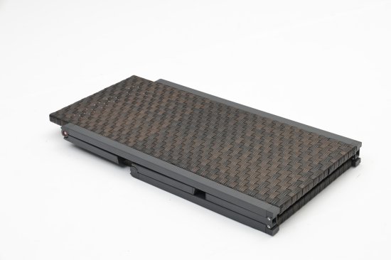 Шезлонг BEGINIA Kreo 193x60x31 см алюминий коричневый