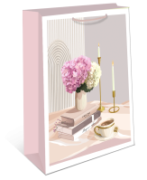 Подарочный пакет Арт и дизайн 26x32x12 см в ассортименте цвет разноцветный