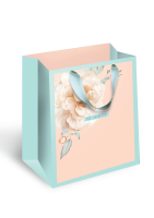 Подарочный пакет Арт и дизайн 15x17x10 см цвет разноцветный