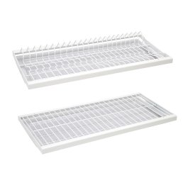 Сушилка для посуды в шкаф Lemax Twist 27x6.3x56.4 см 2 яруса металл цвет белый