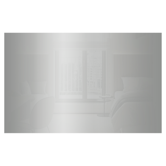 Дверь Лион 59.6x38x1.6 см ЛДСП цвет серебристый