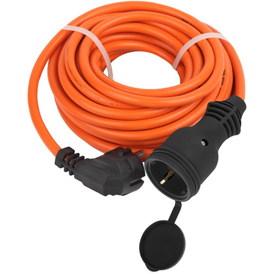Удлинитель-шнур Эра ПВС 3х1.5 10 м 1 розетка 3500 Вт с заземлением цвет оранжевый