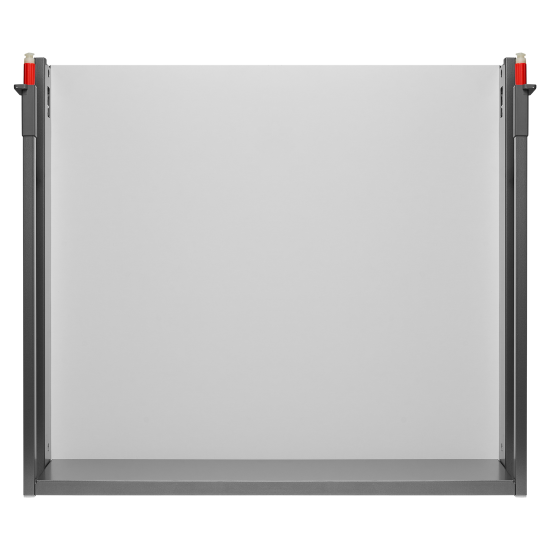 Выдвижной ящик с доводчиком 60x19x50 см KONSENSA ЛДСП/металл цвет серый