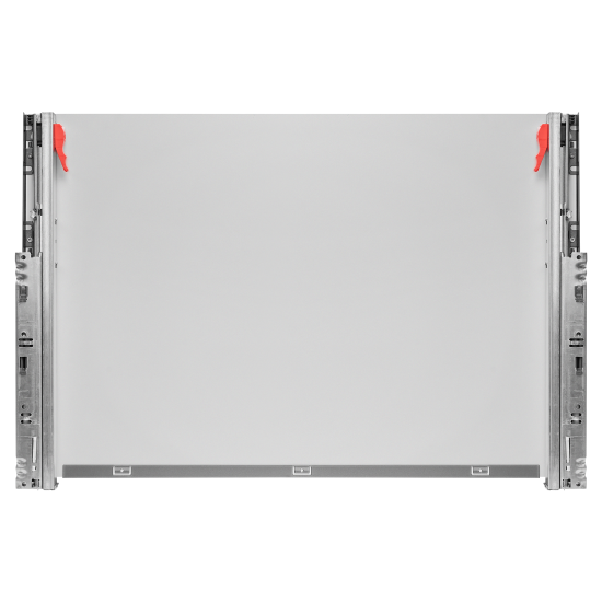 Выдвижной ящик с доводчиком 80x11x50 см KONSENSA ЛДСП/металл цвет серый