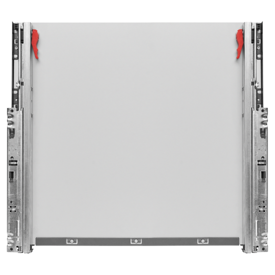 Выдвижной ящик с доводчиком 60x11x50 см KONSENSA ЛДСП/металл цвет серый