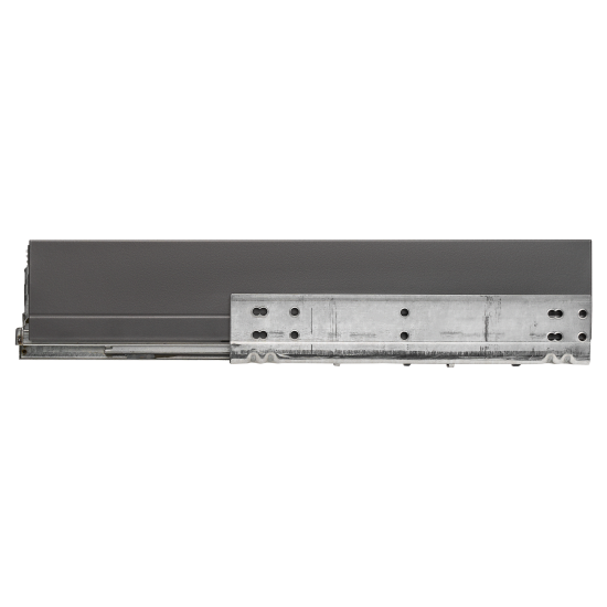 Выдвижной ящик с доводчиком 40x11x50 см KONSENSA ЛДСП/металл цвет серый