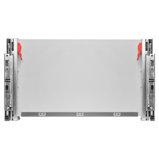 Выдвижной ящик с доводчиком 60x11x30 см KONSENSA ЛДСП/металл цвет серый