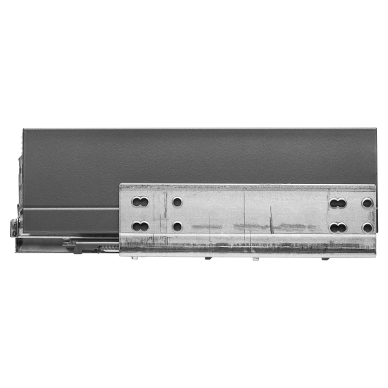 Выдвижной ящик с доводчиком 60x11x30 см KONSENSA ЛДСП/металл цвет серый