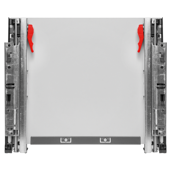 Выдвижной ящик с доводчиком 40x11x30 см KONSENSA ЛДСП/металл цвет серый