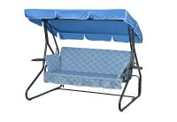 Качели садовые BEGINIA Losanna 2-х местные до 280 кг голубой