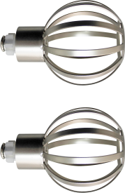 Наконечник Филар большой металл цвет никель 7 см 2 шт.