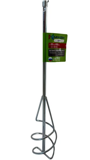 Насадка-миксер Mixizh 03-08-45 SDS Plus 80x450 мм сталь