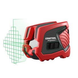 Уровень лазерный Condtrol Progressor 1 зеленый луч штатив в комплекте, 60 м