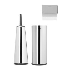 Набор аксессуаров для ванной Brabantia ReNew 3 предмета стальной полированный