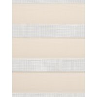 Рулонная штора день-ночь 100х160 см Domlegrand Easy Fix светло-бежевая