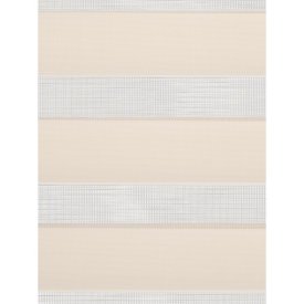 Рулонная штора день-ночь 100х160 см Domlegrand Easy Fix светло-бежевая