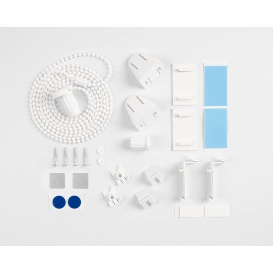 Рулонная штора день-ночь 100х160 см Domlegrand Easy Fix светло-бежевая