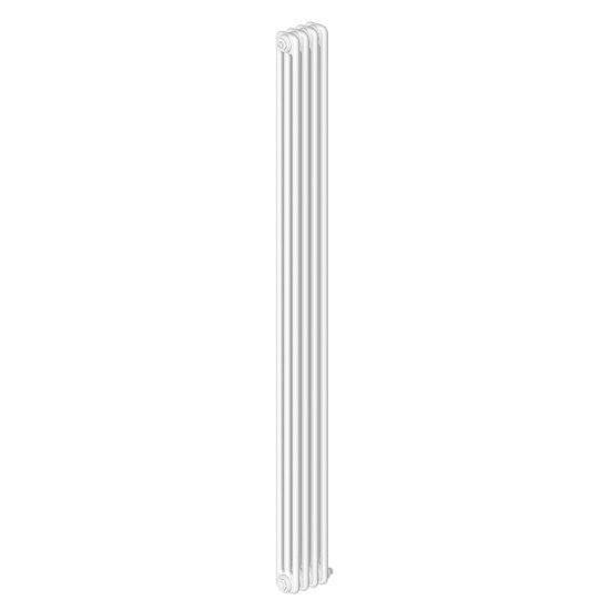 Радиатор стальной трубчатый Irsap Tesi 3 1800х180 мм 1/2 4 секции нижнее подключение белый