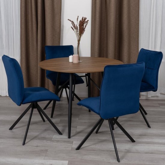 Стул крутящийся Sweet синий (24995)