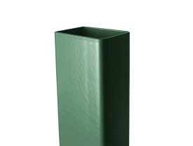Столб для забора 60x40 мм 2.5 м RAL 6005 зеленый