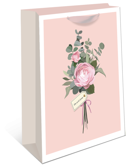 Подарочный пакет Арт и дизайн 26x32x12 см цвет разноцветный