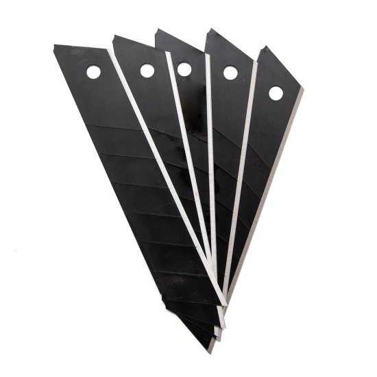 Лезвие для ножа Rage by Vira 25 мм прямое (5 шт.) сегментированное