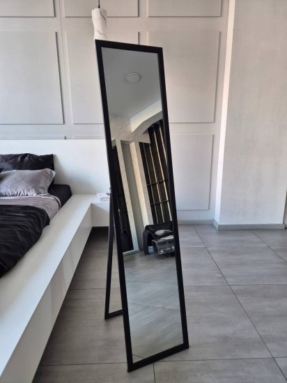 Зеркало декоративное A+T Home Decor Scandinavia прямоугольное 34x154 см пластик цвет черный