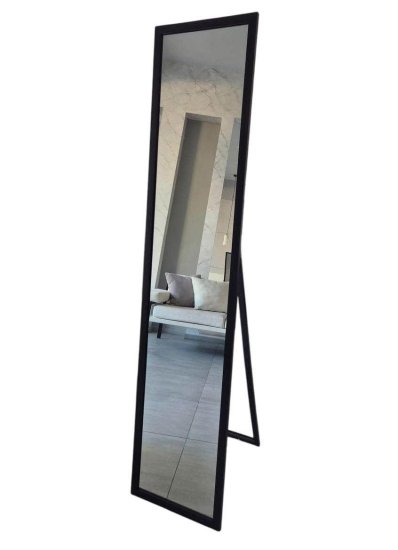 Зеркало декоративное A+T Home Decor Scandinavia прямоугольное 34x154 см пластик цвет черный