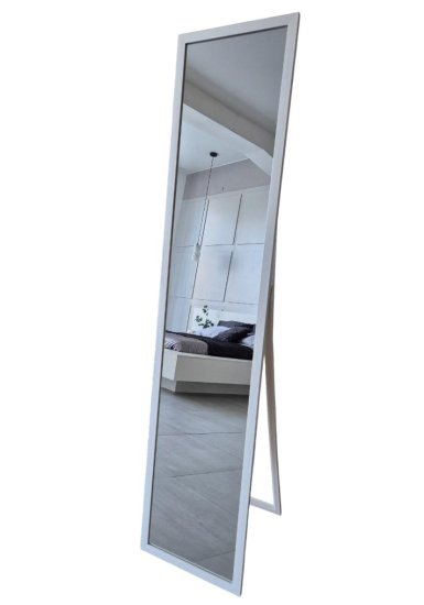 Зеркало декоративное A+T Home Decor Scandinavia прямоугольное 34x154 см пластик цвет белый