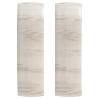 Соединитель для плинтуса Pro Дом 5.5 см ПВХ цвет дуб молочный 2 шт