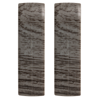 Соединитель для плинтуса Pro Дом 5.5 см ПВХ цвет дуб орон 2 шт