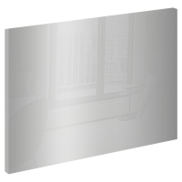 Дверь Лион 39.6x50.8x1.6 см ЛДСП цвет серебристый