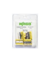 Клемма на 5 проводов Wago 2273-245 0,5-2,5 кв. мм самозажимная с пастой (6 шт.)
