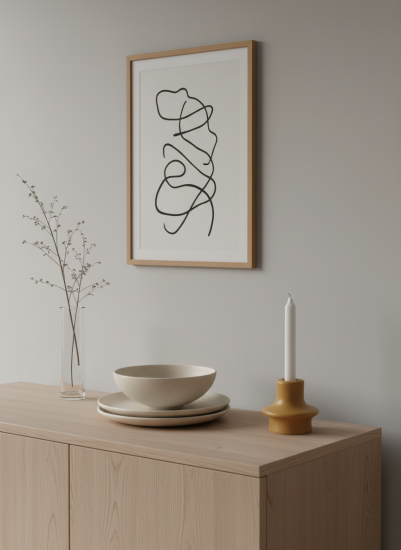 Подсвечник 6.6 см керамика цвет оранжевый