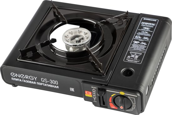 Плитка газовая Energy GS-300 28x24x11.5 см 1 горелка