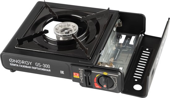 Плитка газовая Energy GS-300 28x24x11.5 см 1 горелка
