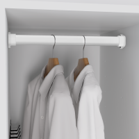 Штанга 40х54.5 см сталь цвет белый